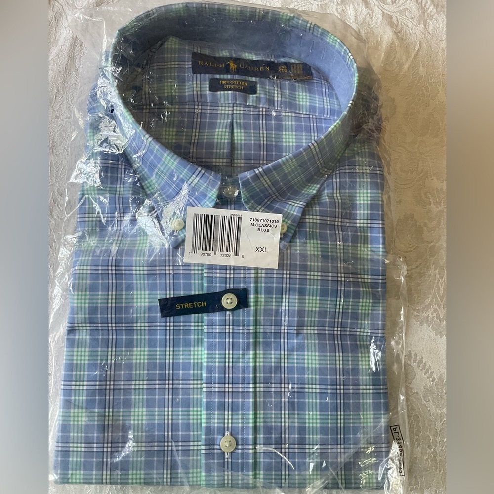 Polo by ralph lauren long sleeve stretch shirt